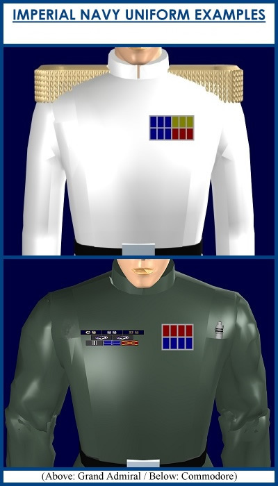 Imperial Navy Uniform Examples
